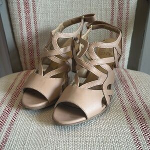 Naturalized Heels, worn twice for dances. Size 7 or 7.5 Bundle & Save!